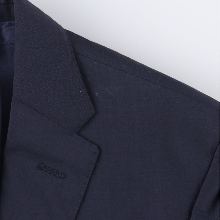 Ralph Lauren POLO RALPH LAUREN wool tailored jacket, made in Italy, men's size S wool navy blue type Vintage Second Hand