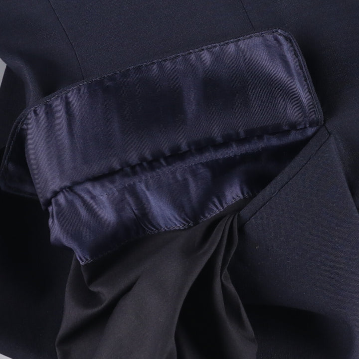 Ralph Lauren POLO RALPH LAUREN wool tailored jacket, made in Italy, men's size S wool navy blue type Vintage Second Hand