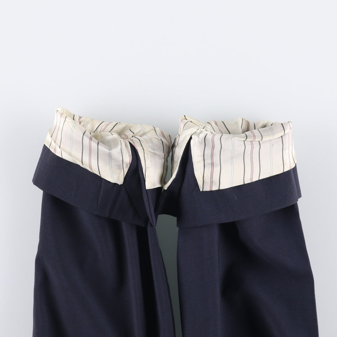 Ralph Lauren POLO RALPH LAUREN wool tailored jacket, made in Italy, men's size S wool navy blue type Vintage Second Hand