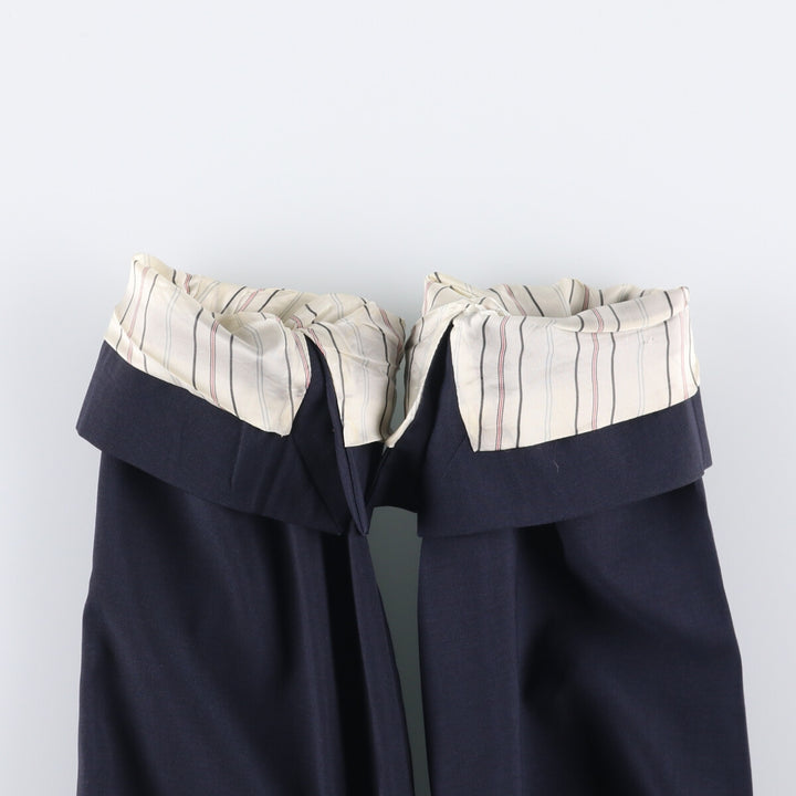 Ralph Lauren POLO RALPH LAUREN wool tailored jacket, made in Italy, men's size S wool navy blue type Vintage Second Hand