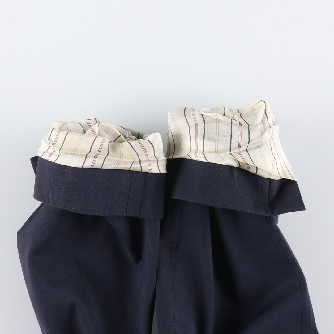 Ralph Lauren POLO RALPH LAUREN wool tailored jacket, made in Italy, men's size S wool navy blue type Vintage Second Hand