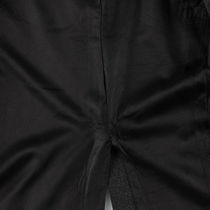 1970'S Ralph Lauren Chaps Striped Wool Tailored Jacket, Made in USA, Men's Size L wool Charcoal Vintage Second Hand