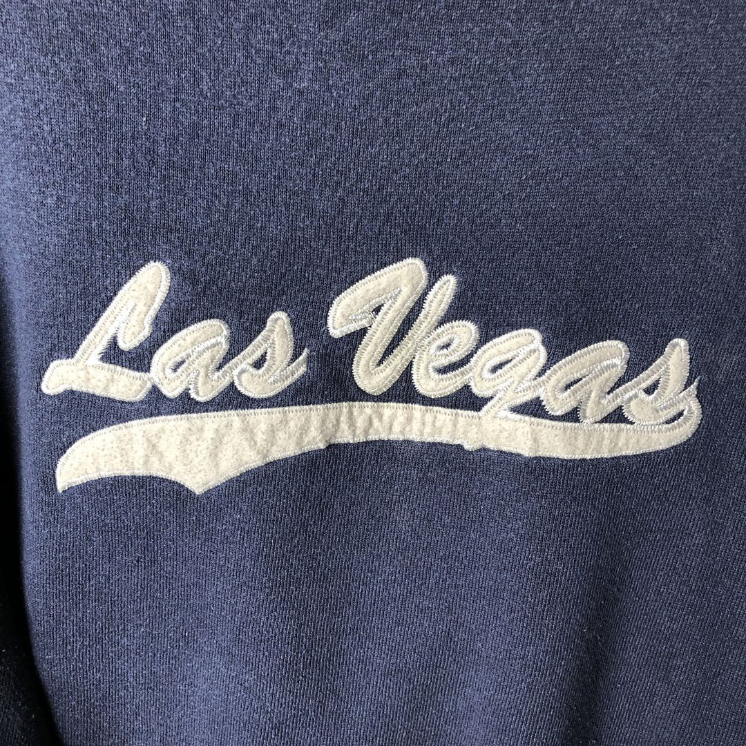 Tultex MAXIMUM SWEATS Printed Sweatshirt, Made in USA, Men's Size L cotton navy blue type Vintage Second Hand