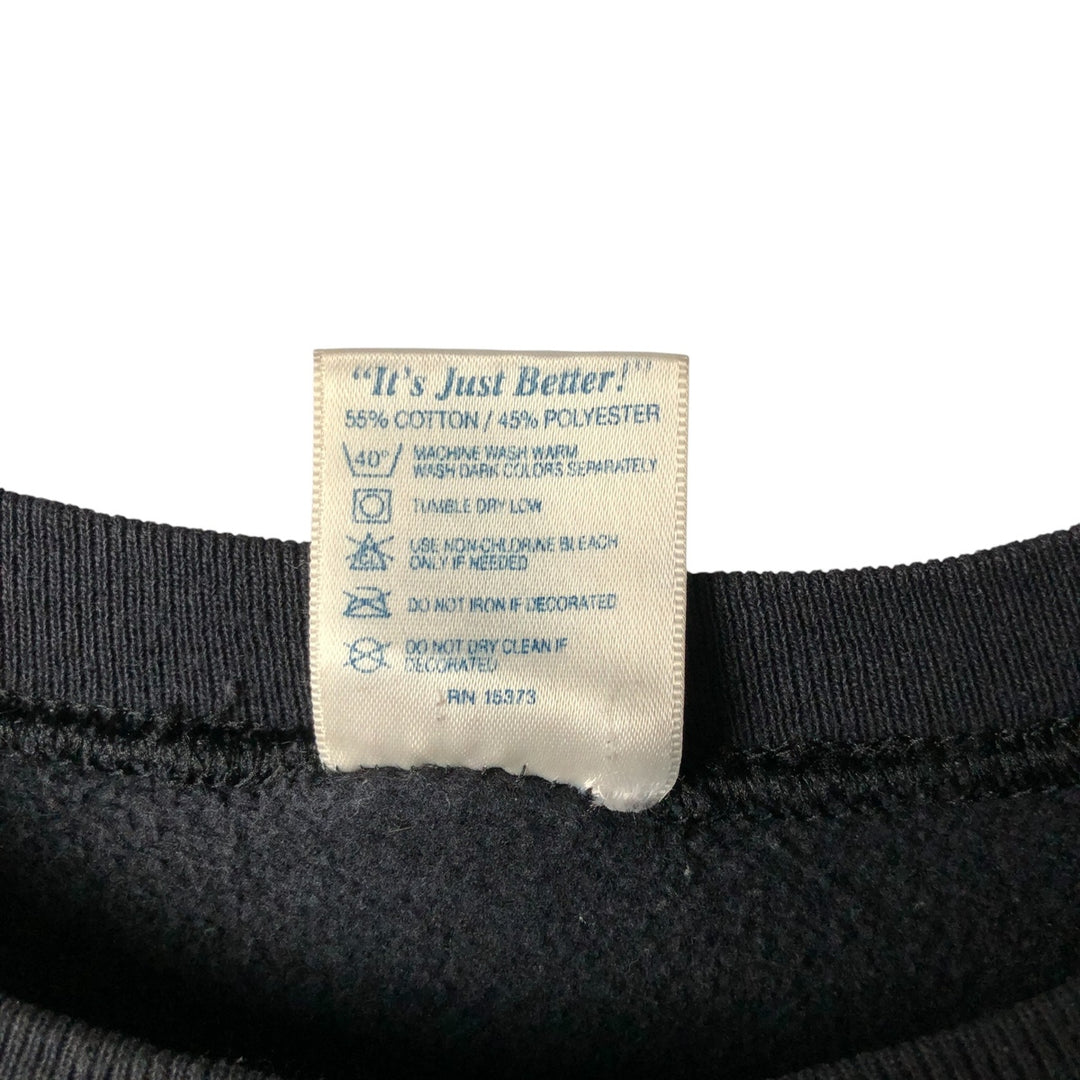 Vintage 90'S Delta US Navy print sweatshirt, Made in USA, Men's XL cotton navy blue type Vintage Second Hand