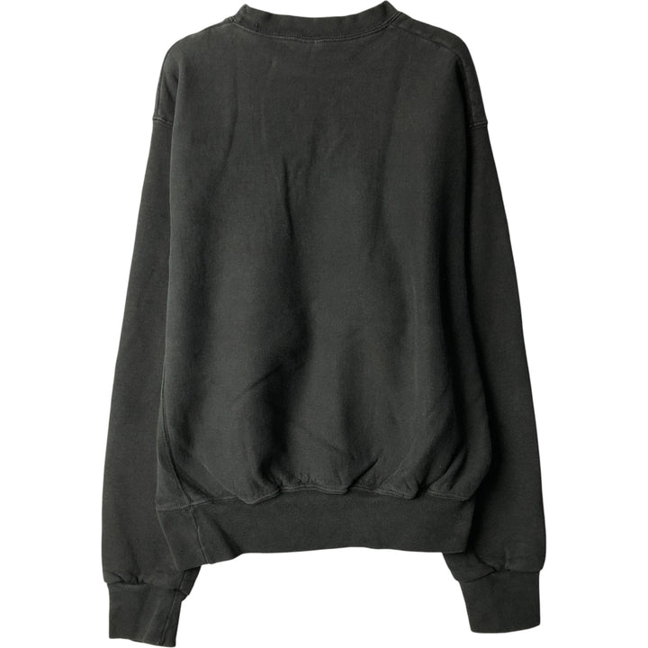 2000'S Fruit of the Loom Heavy Cotton Print Sweatshirt, Men's Size L cotton black type Vintage Second Hand