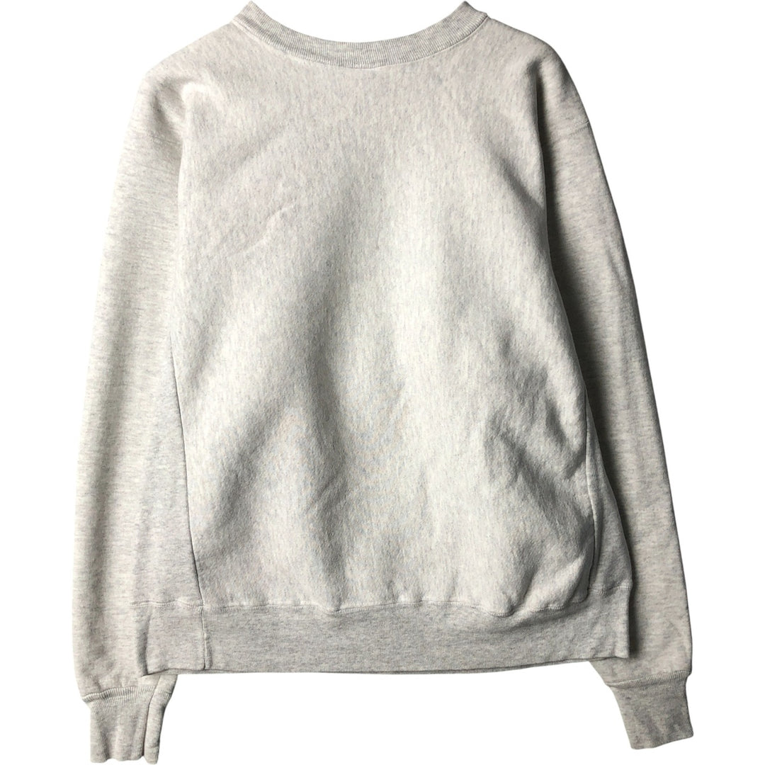 90'S Boa Sport Print Sweatshirt, Made in USA, Men's Size L (Equivalent), Vintage cotton gray type Vintage Second Hand