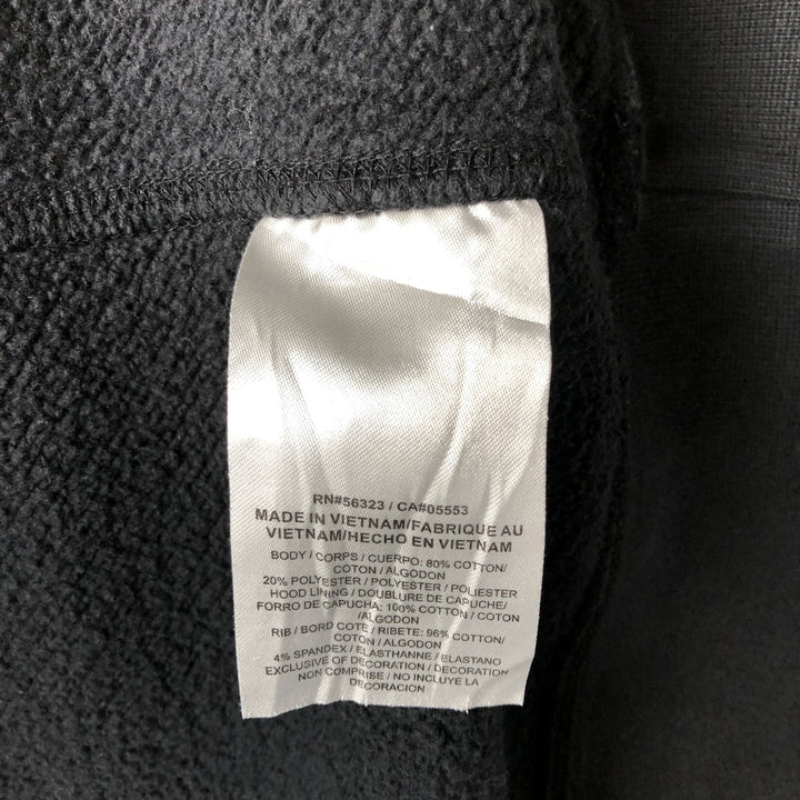 Nike Sweat Pullover Hoodie Men's XL Size cotton black type Vintage Second Hand