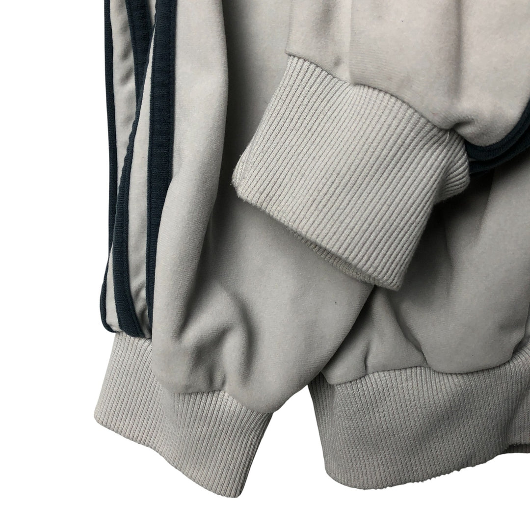 00'S adidas jersey track jacket, men's size L polyester gray type Vintage Second Hand