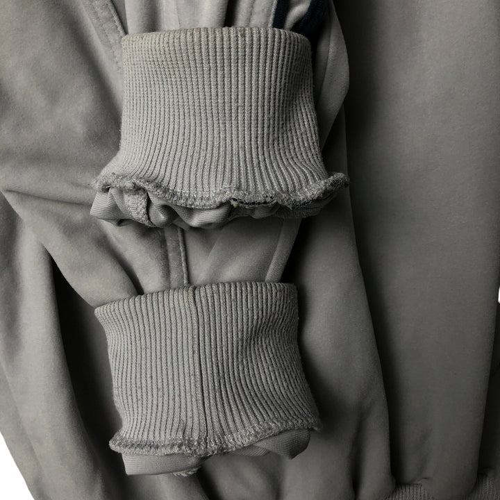 00'S adidas jersey track jacket, men's size L polyester gray type Vintage Second Hand