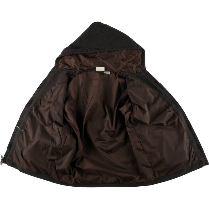 90'S Reebok Cotton Hoodie, Men's Size L, Vintage cotton black type Vintage Second Hand