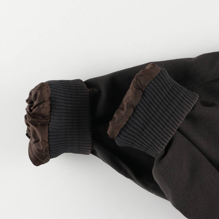 90'S Reebok Cotton Hoodie, Men's Size L, Vintage cotton black type Vintage Second Hand