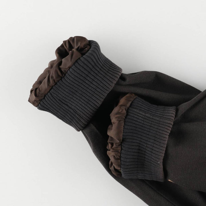 90'S Reebok Cotton Hoodie, Men's Size L, Vintage cotton black type Vintage Second Hand