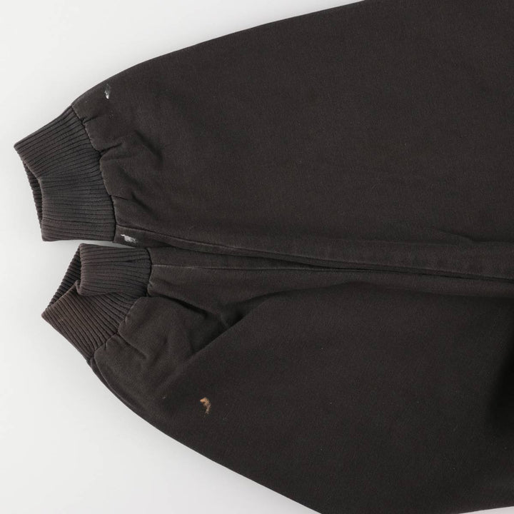 90'S Reebok Cotton Hoodie, Men's Size L, Vintage cotton black type Vintage Second Hand