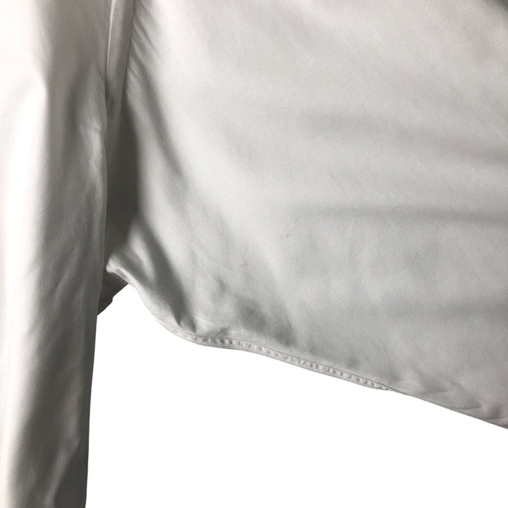 Ralph Lauren YARMOUTH long sleeve button down shirt, men's XL size cotton white type Vintage Second Hand