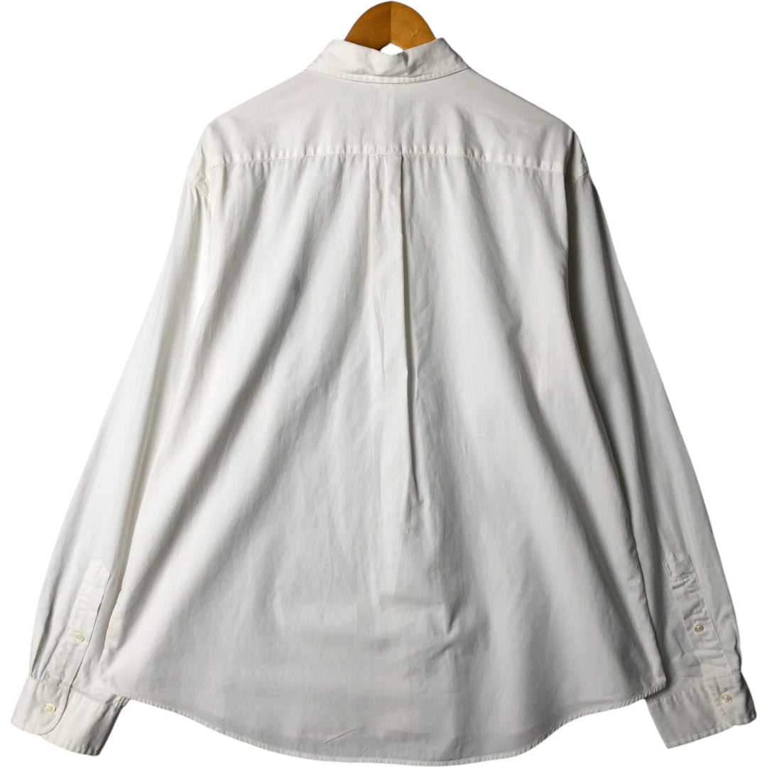 Ralph Lauren CUSTOM FIT long sleeve button down shirt, men's XL size unclear white type Vintage Second Hand