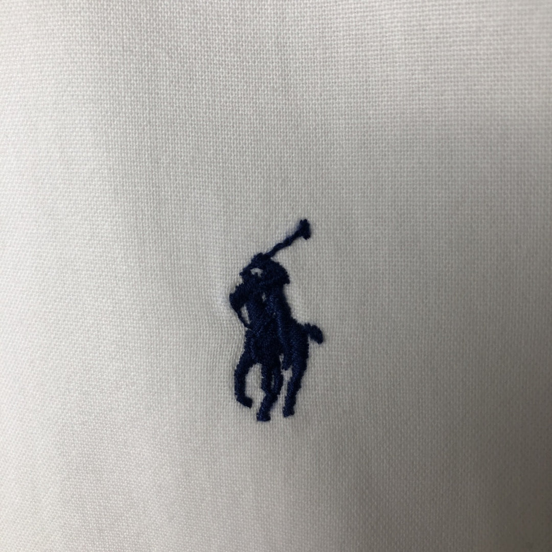 Ralph Lauren CUSTOM FIT long sleeve button down shirt, men's XL size unclear white type Vintage Second Hand