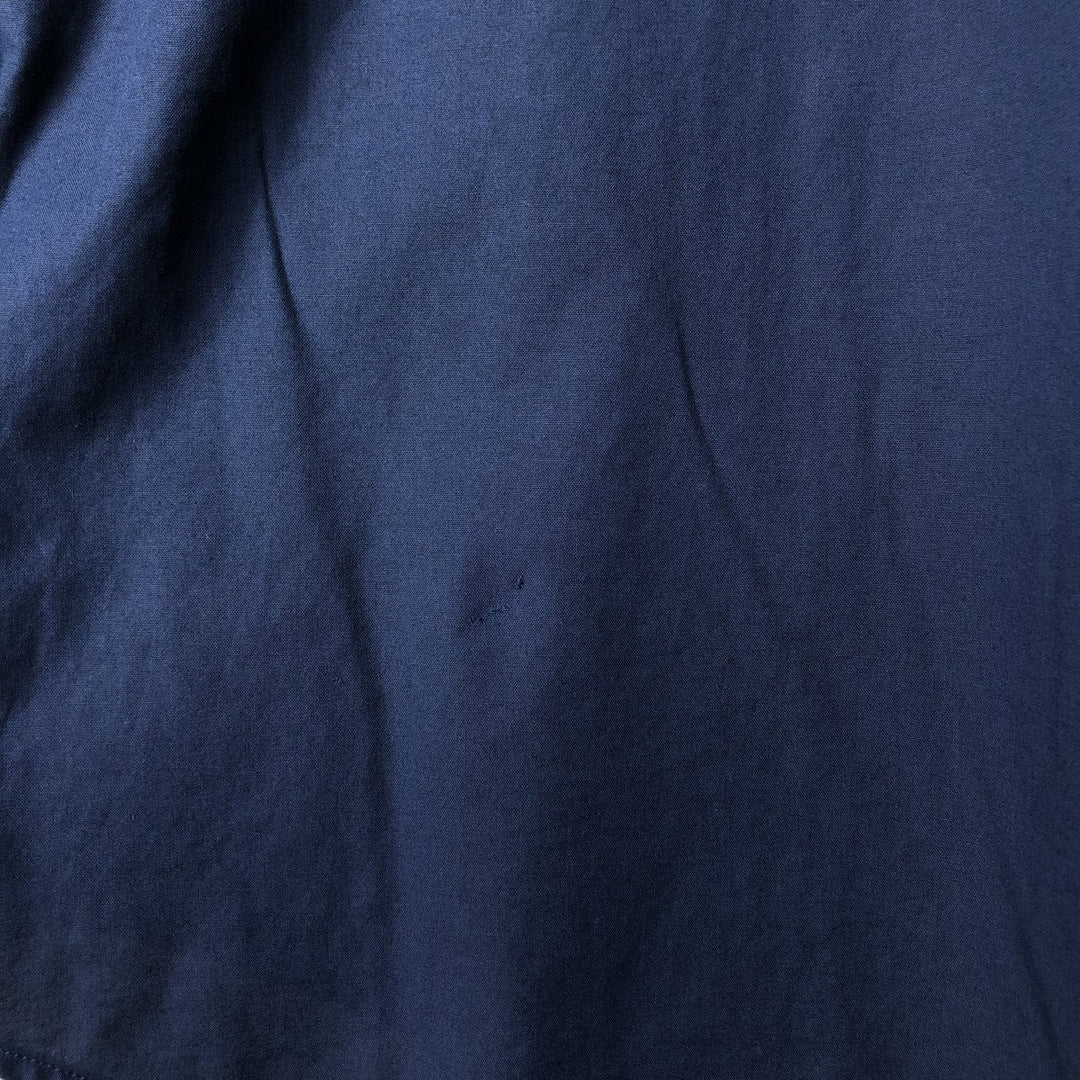 Ralph Lauren POLO RALPH LAUREN CLASSIC FIT long sleeve button down shirt men's XL equivalent cotton navy blue type Vintage Second Hand