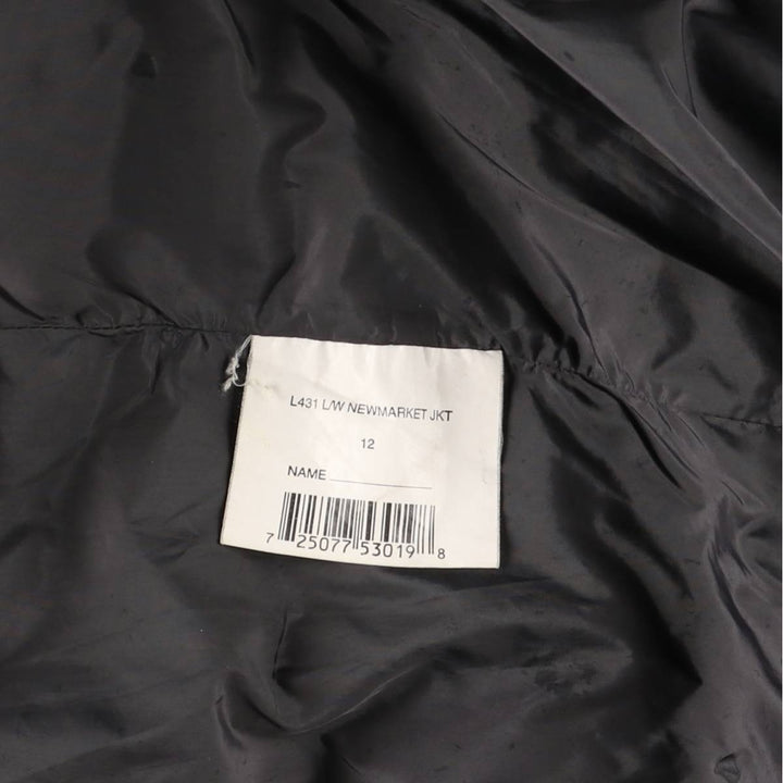 2000s~ Barbour Lightweight Newmarket Balmacaan Coat, Women's Size M cotton Beige type Vintage Second Hand