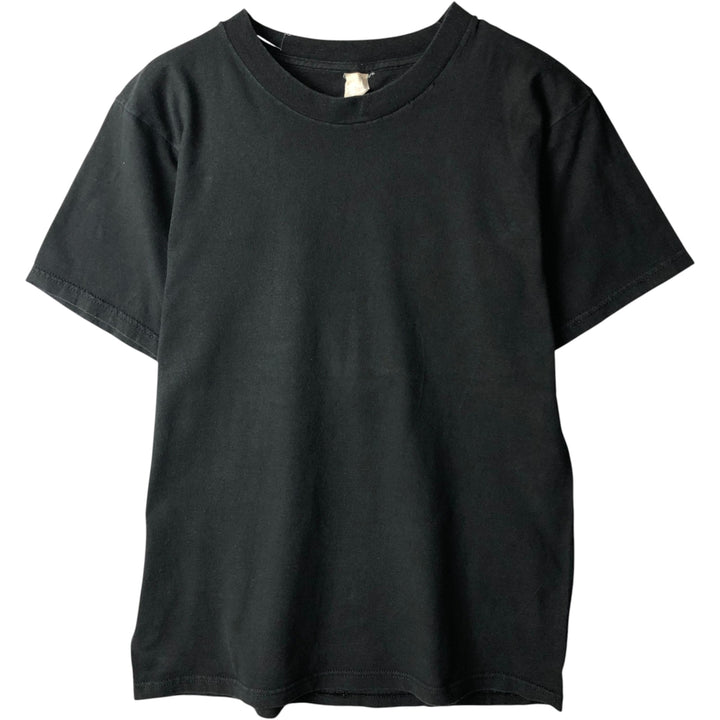 Plain T-shirt, men's size XL unclear black type Vintage Second Hand