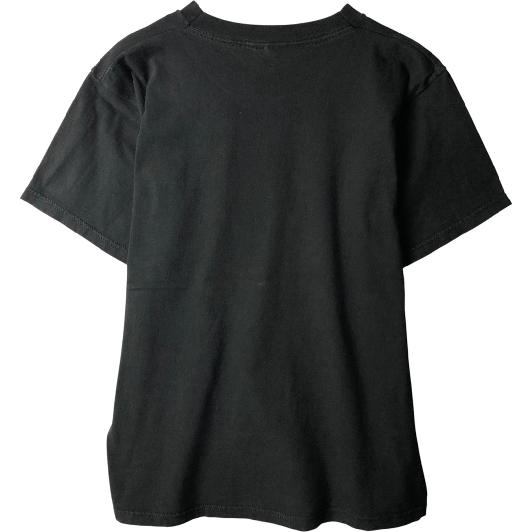 Plain T-shirt, men's size XL unclear black type Vintage Second Hand