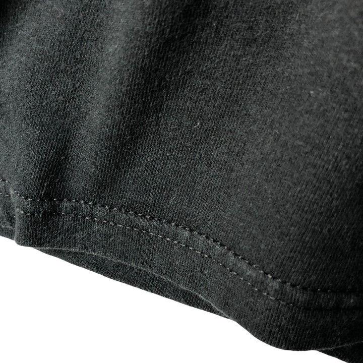 Plain T-shirt, men's size XL unclear black type Vintage Second Hand