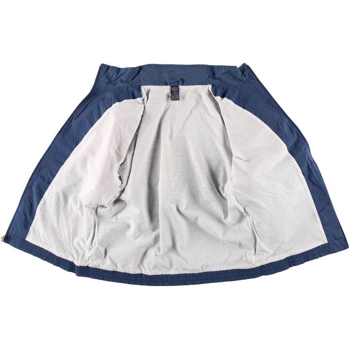 90'S LANDS' END nylon jacket, women's size L Nylon navy blue type Vintage Second Hand