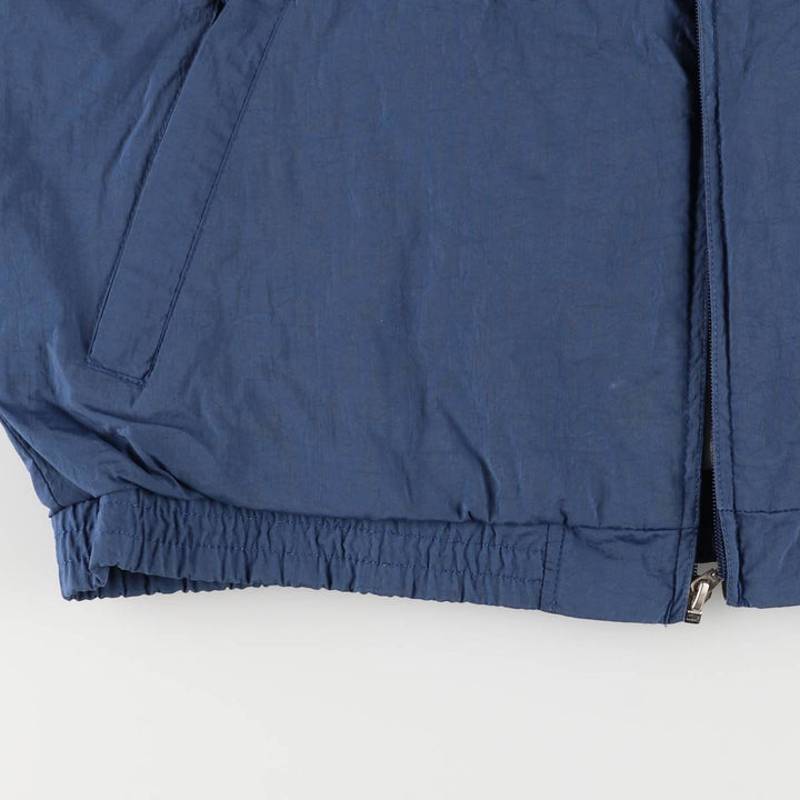 90'S LANDS' END nylon jacket, women's size L Nylon navy blue type Vintage Second Hand