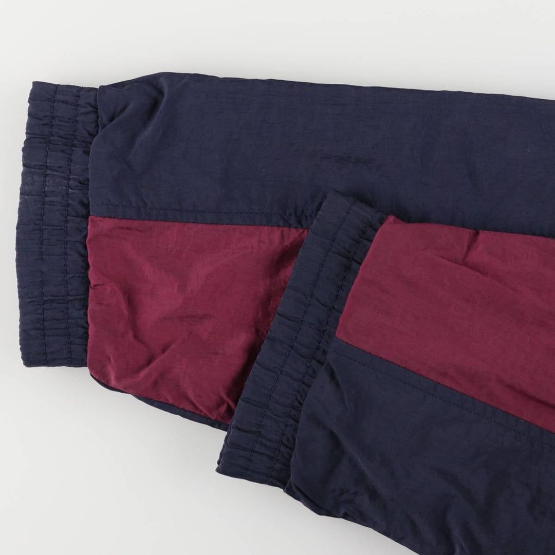 90'S LANDS' END nylon jacket, women's size L Nylon navy blue type Vintage Second Hand