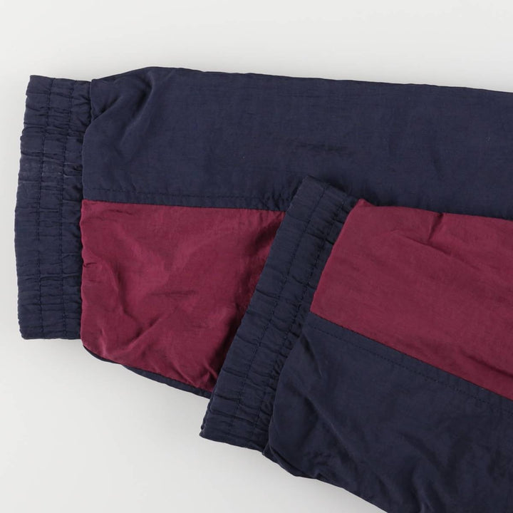 90'S LANDS' END nylon jacket, women's size L Nylon navy blue type Vintage Second Hand