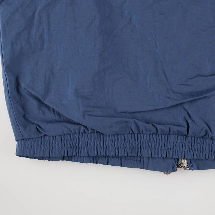 90'S LANDS' END nylon jacket, women's size L Nylon navy blue type Vintage Second Hand