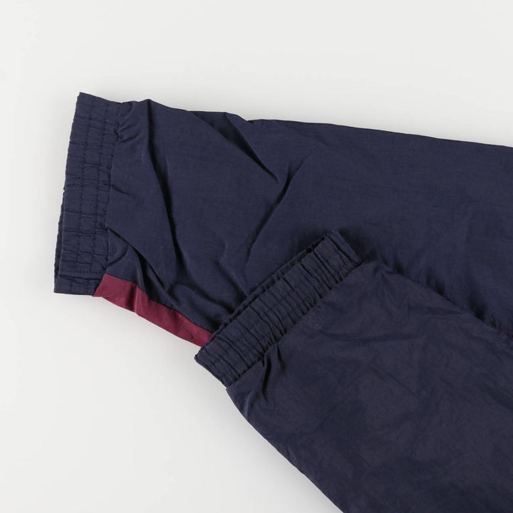 90'S LANDS' END nylon jacket, women's size L Nylon navy blue type Vintage Second Hand