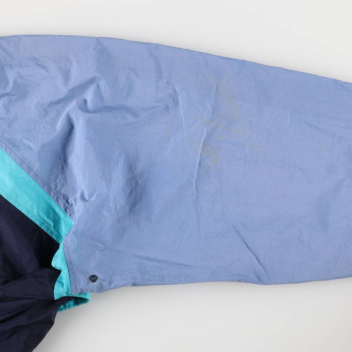 Vintage 80s-90'S Lands'End nylon jacket, size L, men's Nylon navy blue type Vintage Second Hand