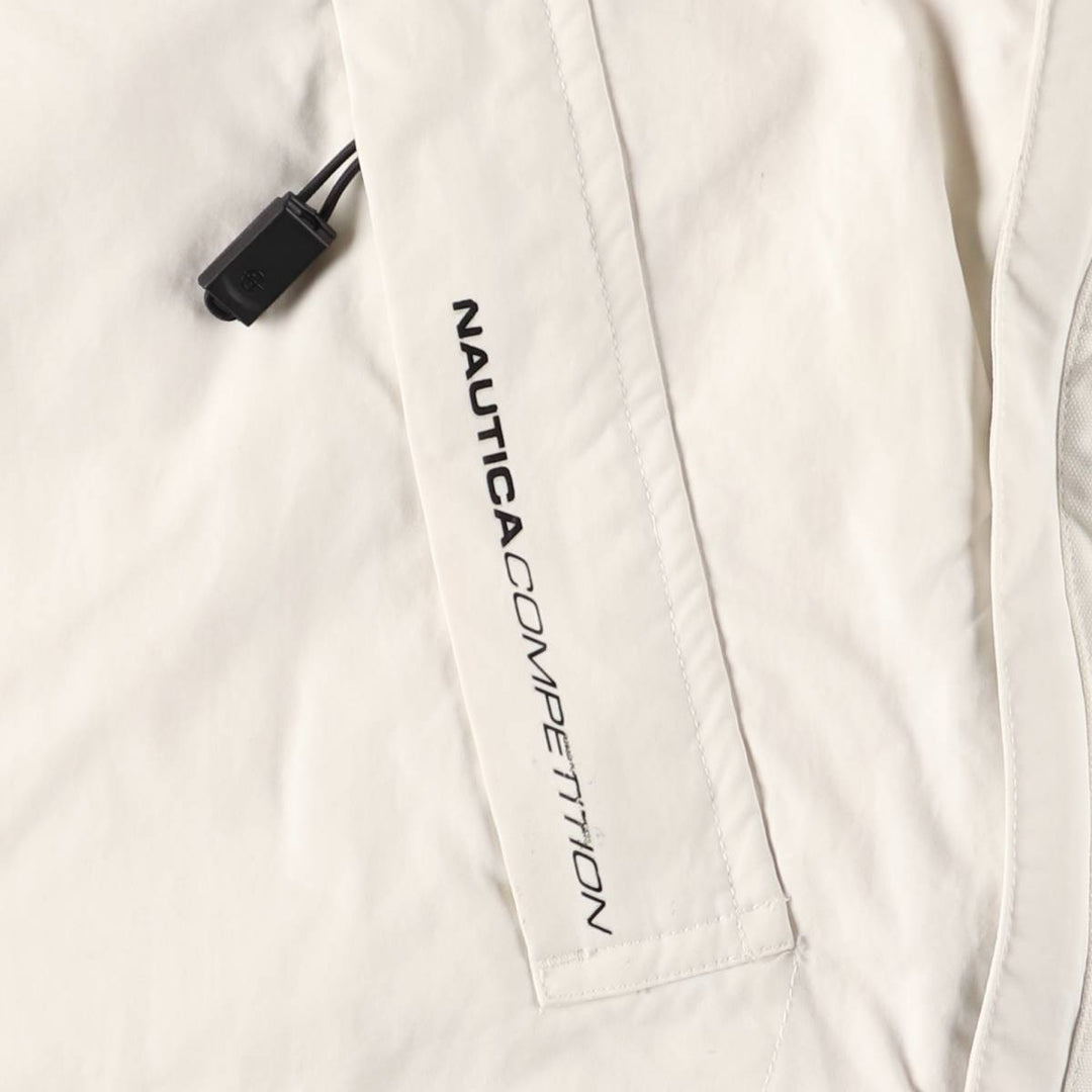 Nautica Competition Sailing Jacket, Men's XL Nylon ivory Vintage Second Hand