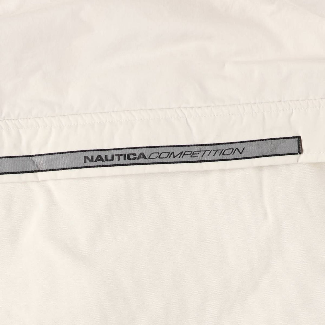 Nautica Competition Sailing Jacket, Men's XL Nylon ivory Vintage Second Hand