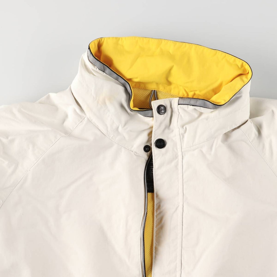 Nautica Competition Sailing Jacket, Men's XL Nylon ivory Vintage Second Hand