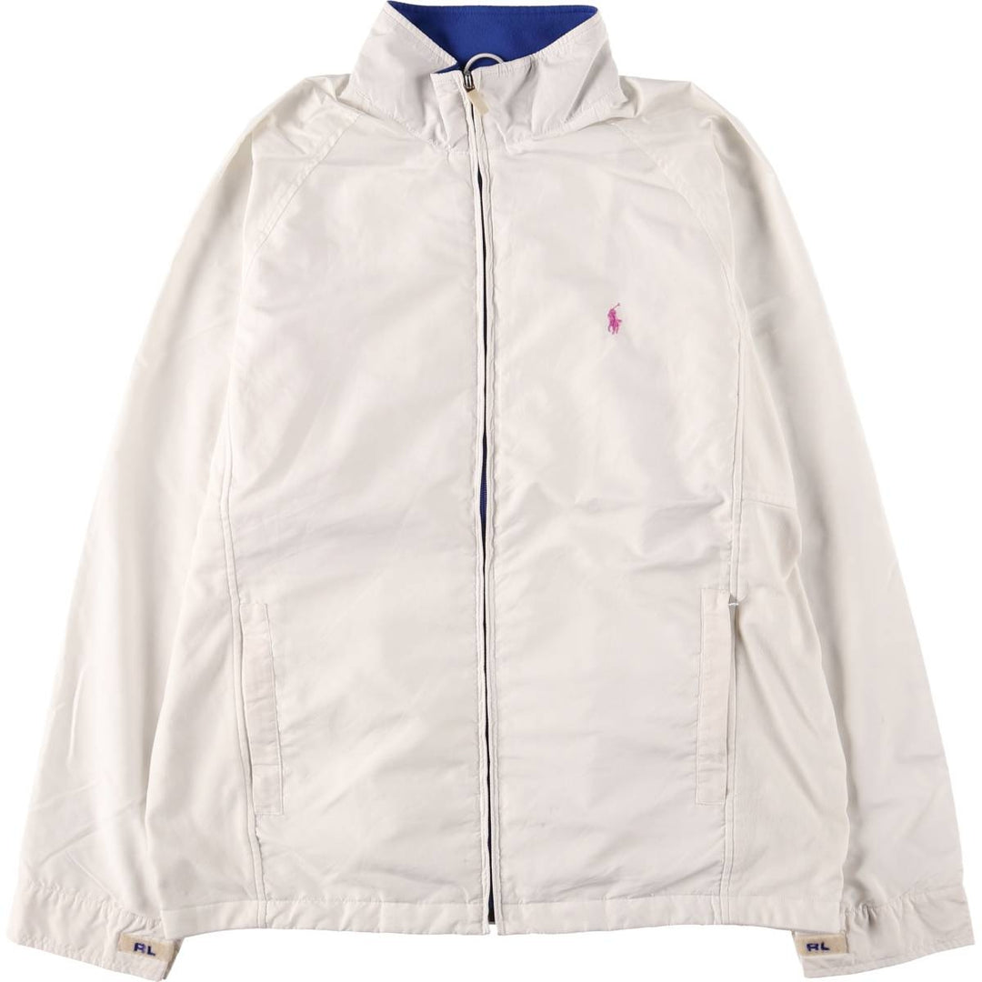 Ralph Lauren POLO SPORT windbreaker, men's size M polyester white type Vintage Second Hand