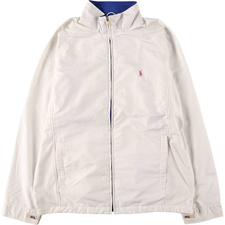 Ralph Lauren POLO SPORT windbreaker, men's size M polyester white type Vintage Second Hand