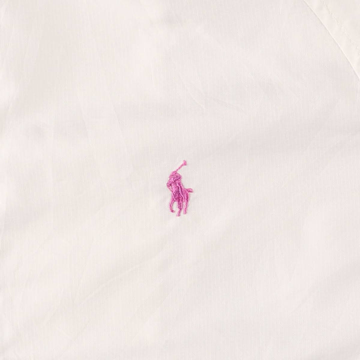 Ralph Lauren POLO SPORT windbreaker, men's size M polyester white type Vintage Second Hand