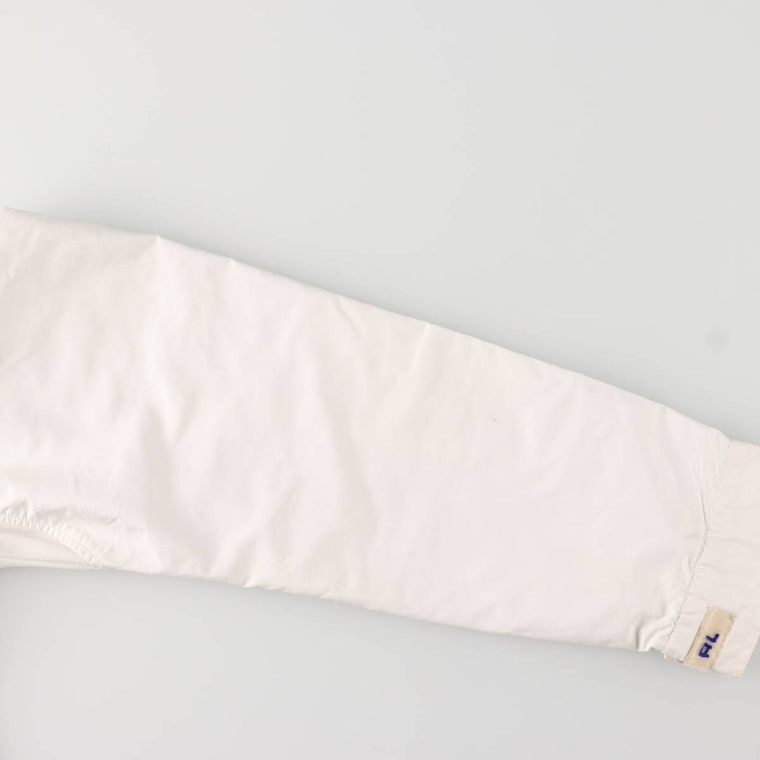 Ralph Lauren POLO SPORT windbreaker, men's size M polyester white type Vintage Second Hand