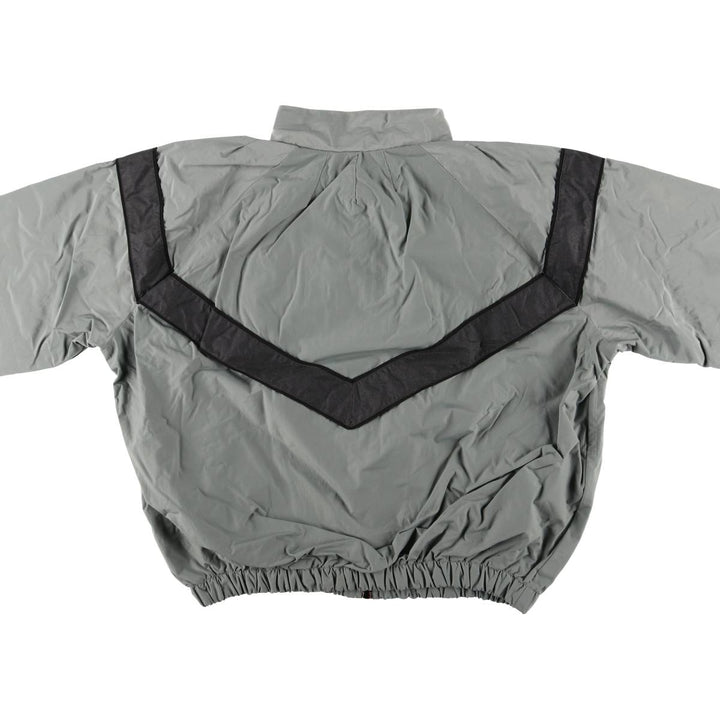 US Military SKILCRAFT IPFU Training Nylon Jacket, Men's XL unclear gray type Vintage Second Hand