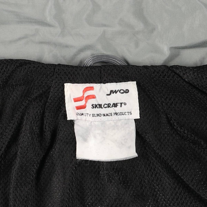US Military SKILCRAFT IPFU Training Nylon Jacket, Men's XL unclear gray type Vintage Second Hand