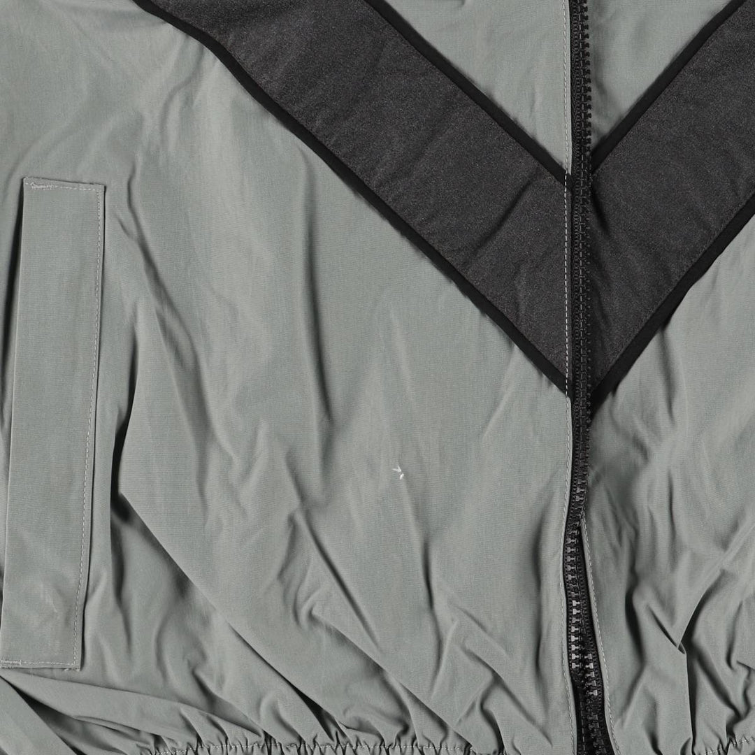 US Military SKILCRAFT IPFU Training Nylon Jacket, Men's XL unclear gray type Vintage Second Hand