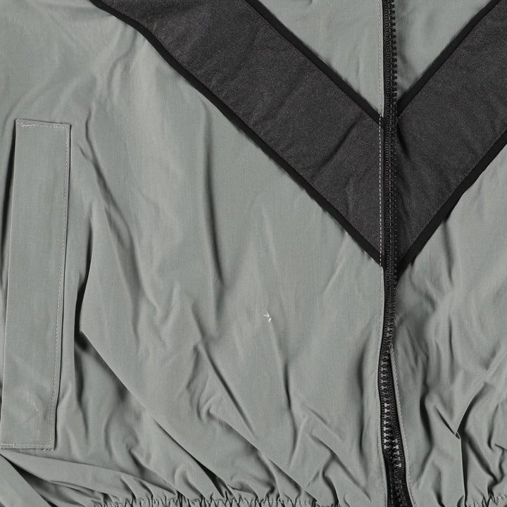 US Military SKILCRAFT IPFU Training Nylon Jacket, Men's XL unclear gray type Vintage Second Hand