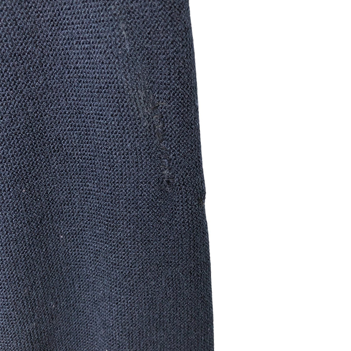Vintage 1980'S Lacoste Chemise French Lacoste acrylic knit cardigan, made in Spain, size M, men's. acrylic navy blue type Vintage Second Hand