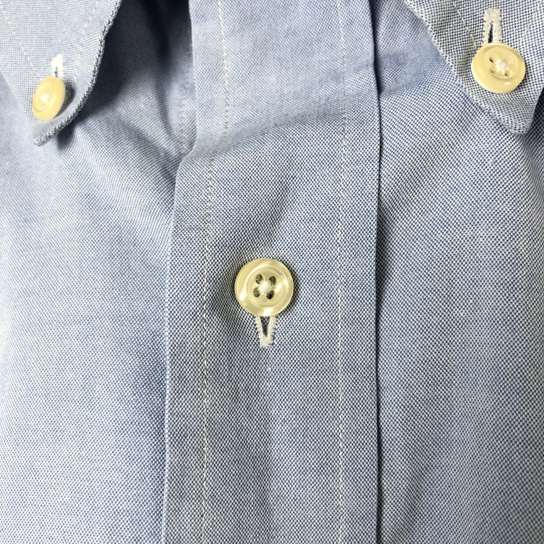 Brooks Brothers Est.1818 Long Sleeve Button Down Shirt Men's XL Supima Cotton Blue type light blue Vintage Second Hand