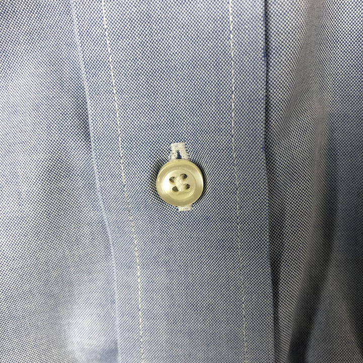 Brooks Brothers Est.1818 Long Sleeve Cotton Shirt, Men's Size L cotton Blue type light blue Vintage Second Hand
