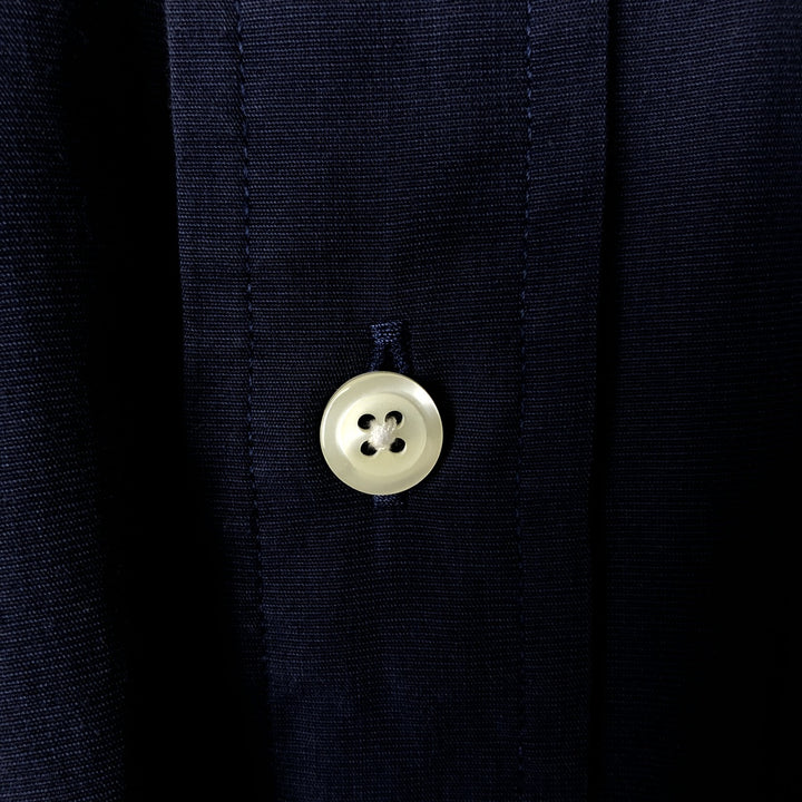 Brooks Brothers 346 long sleeve button-down shirt, men's size L cotton navy blue type Vintage Second Hand