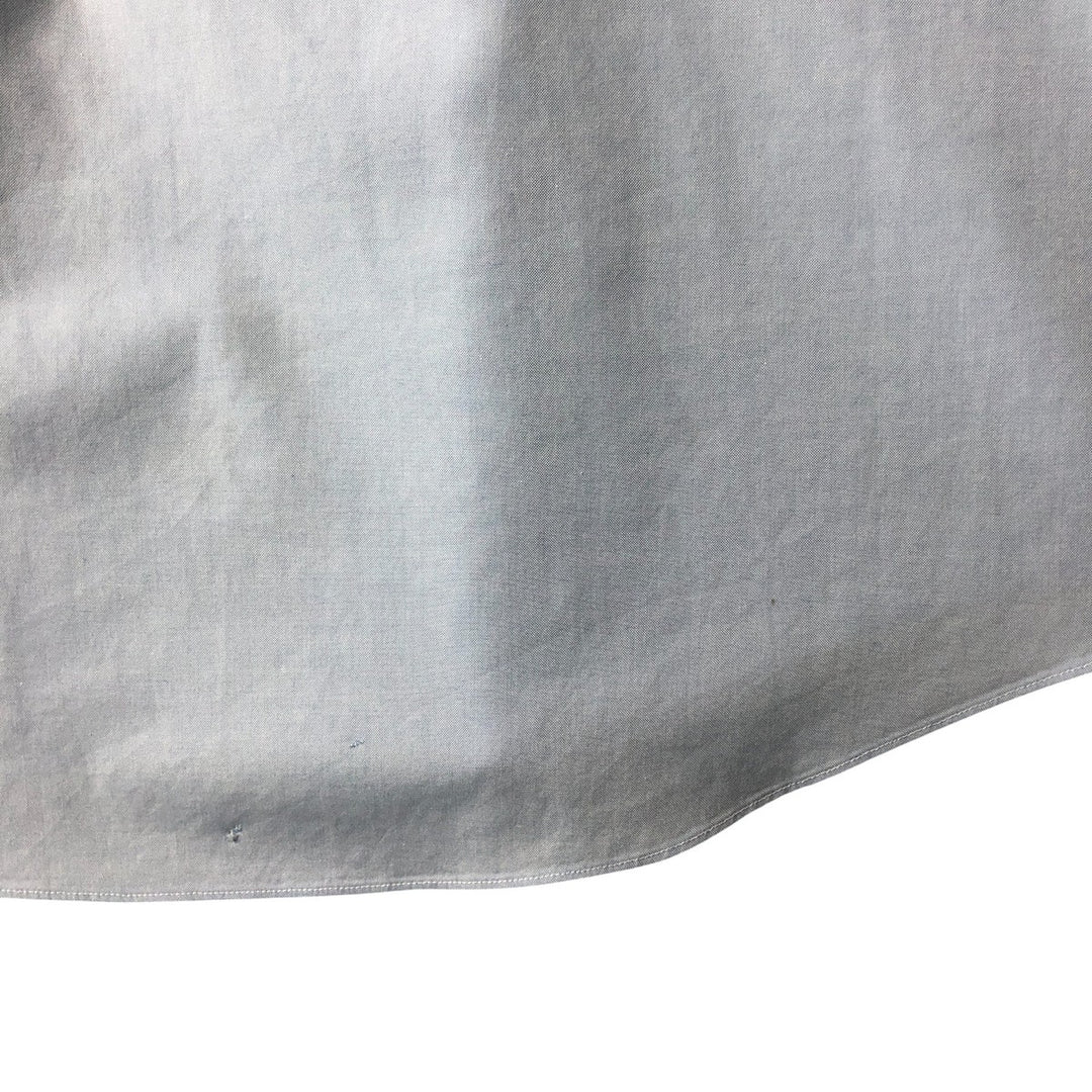 Brooks Brothers Est.1818 MADISON Long Sleeve Button Down Shirt, Men's Size L Supima Cotton blue type Vintage Second Hand