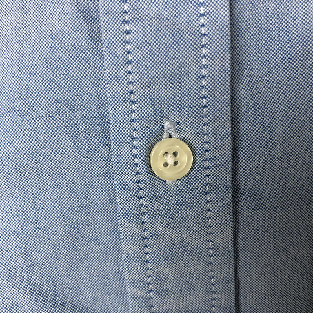 Brooks Brothers 1818 REGENT Long Sleeve Button Down Shirt Men's XL Supima Cotton Blue type light blue Vintage Second Hand