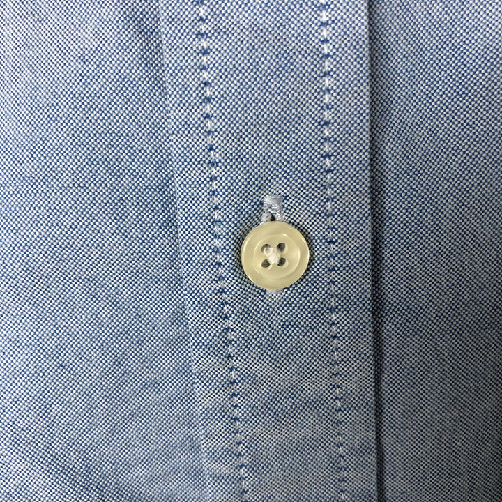 Brooks Brothers 1818 REGENT Long Sleeve Button Down Shirt Men's XL Supima Cotton Blue type light blue Vintage Second Hand